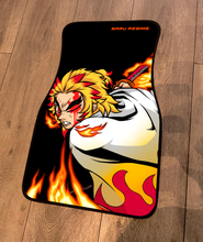 Load image into Gallery viewer, Flame Man Car Mats (Set of 2 mats)