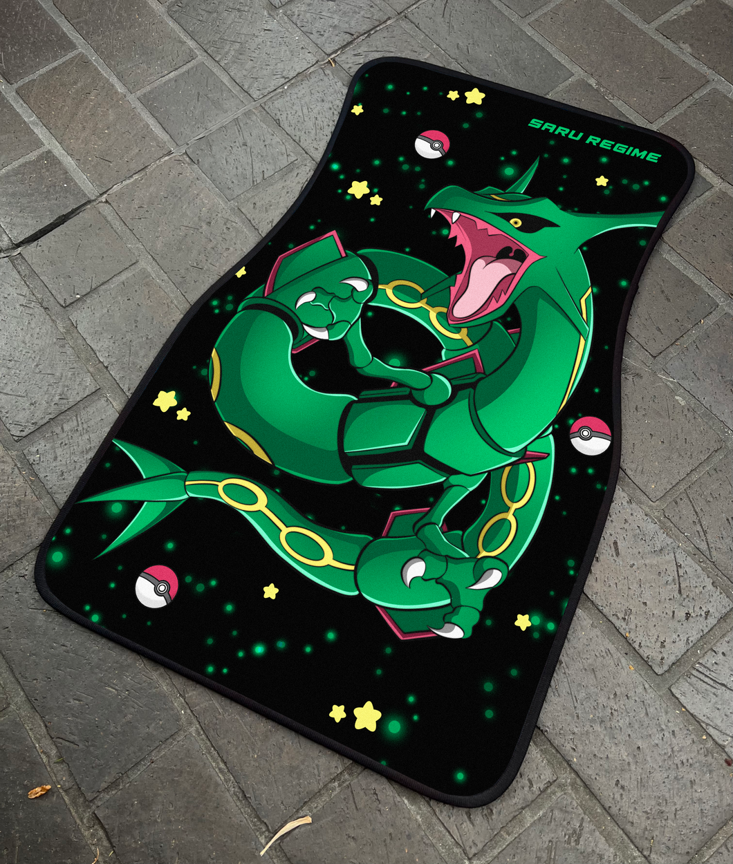 Tower Dragon Car Mats (Pre-Order) (Set of 2 mats)