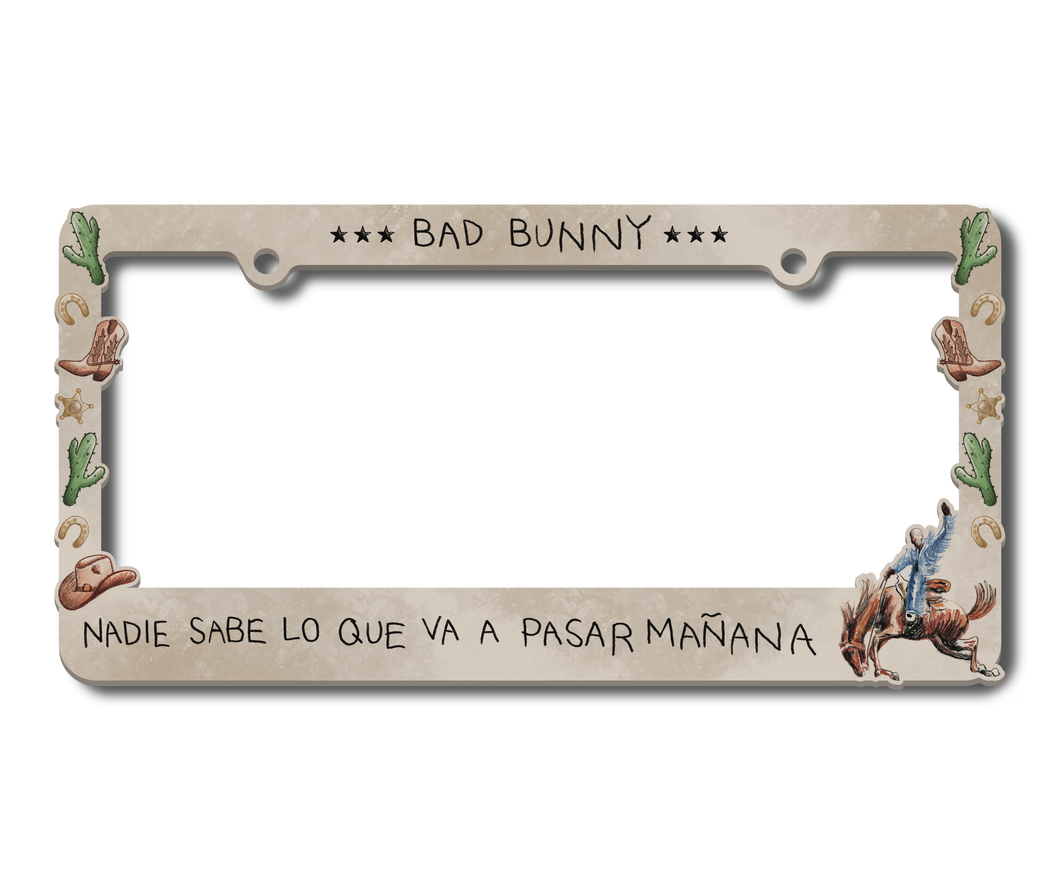 Bunny 3 License Frame